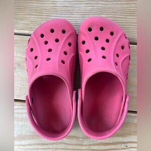 Kids Water-Ready CROCS - red